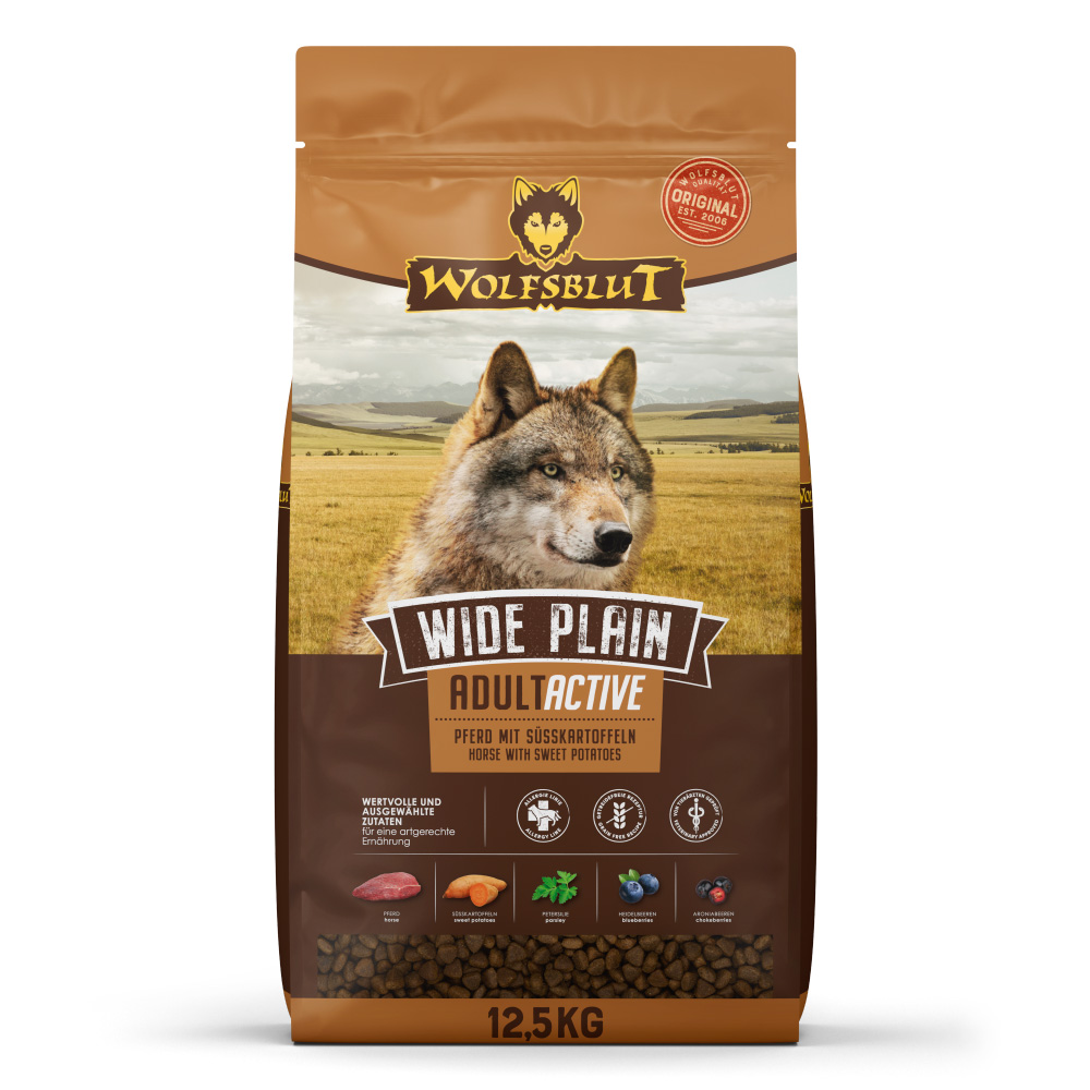 Wolfsblut Active Wide Plain Trockenfutter 12,5 kg